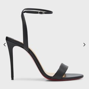 Loubigirl Ankle-Strap Red Sole Sandals